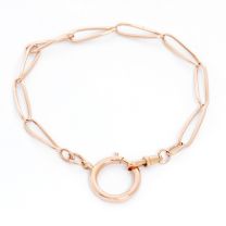 14k Rose Gold Pocket Watch Chain