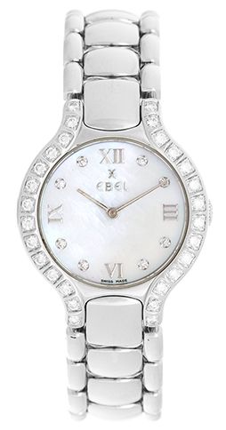 Ebel Beluga Stainless Steel & Diamond Ladies Watch E9157428