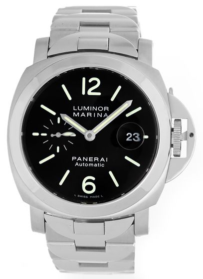 Panerai Luminor Marina Men's Steel Watch PAM 104 (PAM104)