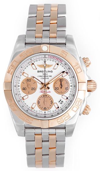 Breitling  Chronomat 41mm Automatic Chronograph Men's 2-Tone Watch CB014012