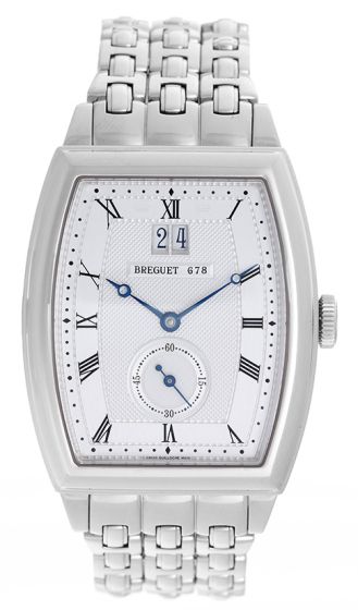 Breguet Heritage 18k White Gold Men's Watch  5480BB12BB0