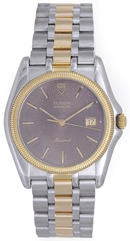 Tudor Monarch 1 Men's Steel & Gold 2-Tone Watch 15633