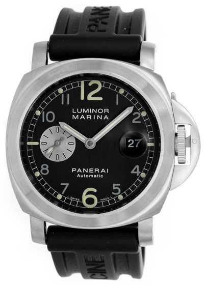 Panerai Luminor Marina Anthracite D Series Men's Stainless steel Watch PAM 86