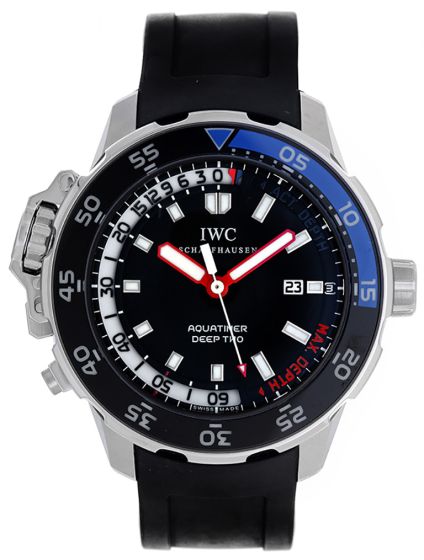 IWC Aquatimer Deep Two Stainless Steel Men's Diver's Watch IW354702 (IW3547-02)