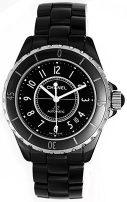 Chanel J12 Black Ceramic Unisex Watch 38mm Automatic