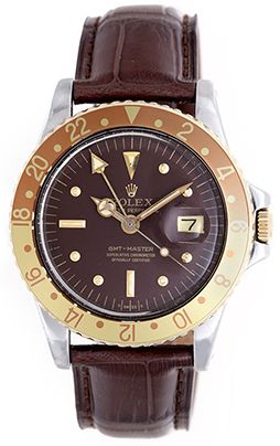 Vintage Rolex GMT-Master Root Beer Men's Watch 1675 