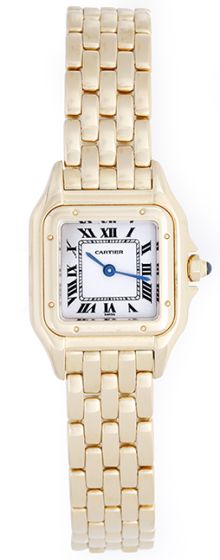 Cartier Panther 18k Yellow Gold Panthere Watch W25022B9 