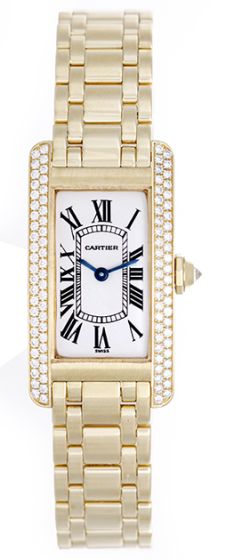 Cartier Tank Americaine Ladies Watch WB7012K2