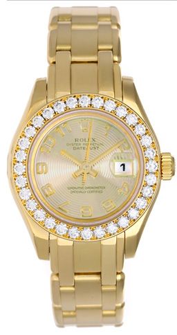 Rolex Pearlmaster Watch 60298 Concentric Arabic Dial 60298