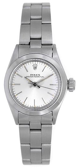 Rolex Ladies Oyster Perpetual Stainless Steel Watch 6718