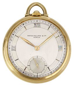 Patek Philippe & Co. Vintage 18k Gold Pocket Watch Ref 636 