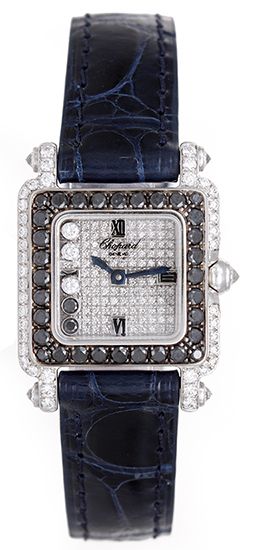 Chopard Happy Diamonds Square 5 Floating Diamonds Watch 