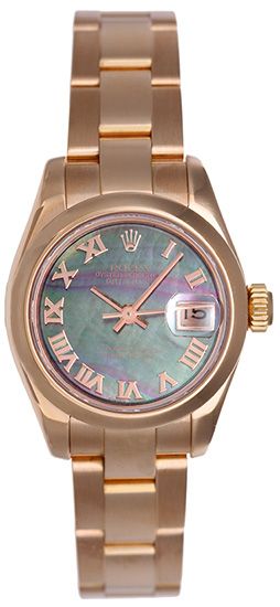 Rolex President Rose Gold Mother of Pearl Roman Dial 179165