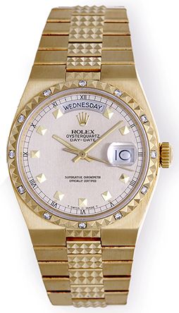 Rare Rolex Oysterquartz Day-Date President Watch 19038