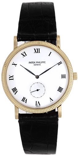 Patek Philippe Calatrava 18k Yellow Gold Watch Ref 3919 