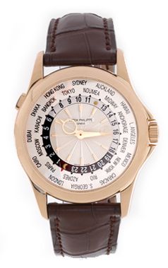 Patek Philippe World Time Men's Rose Gold Watch Ref. 5130 R 