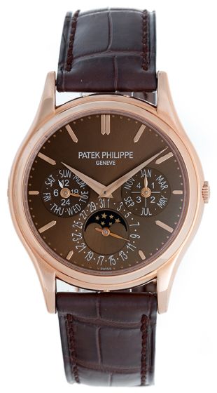Patek Philippe Complicated Perpetual Calendar Men's 18k Rose Gold Watch 5140 R or 5140R