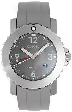 Kobold Soarway GMT Men's Stainless Steel Automatic Watch 