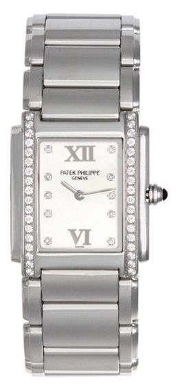 Patek Philippe Twenty-4 Ladies Diamond Watch 4910/10A 