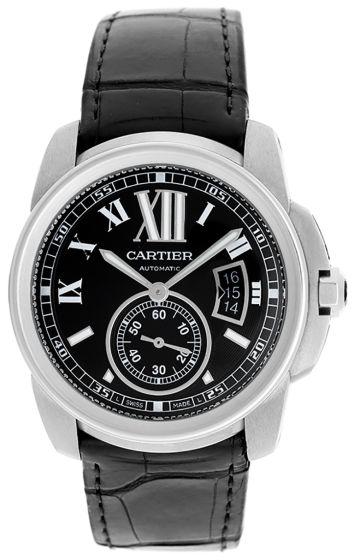 Cartier Calibre de Cartier Men's Stainless Steel Watch W7100037 3389