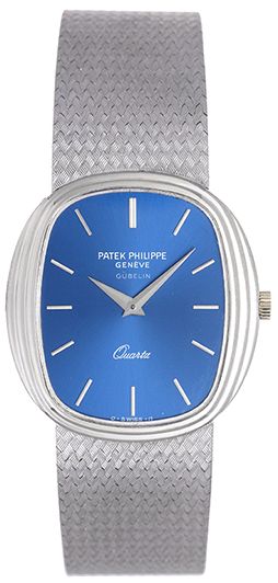 Patek Philippe Ellipse Men's 18k White Gold Watch