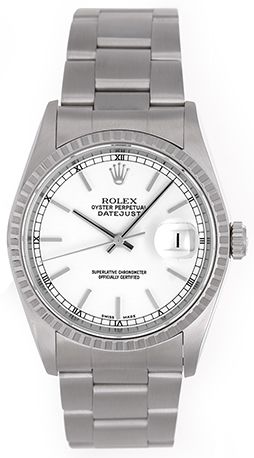 Rolex Datejust Men's Stainless Steel Watch 16220