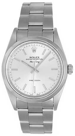 Rolex Air-King Stainless Steel  Oyster Perpetual Watch 14000 
