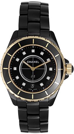 Chanel j12 cheap black watch