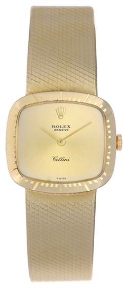 Rolex Cellini Vintage Ladies 18k Yellow Gold Watch 742 6