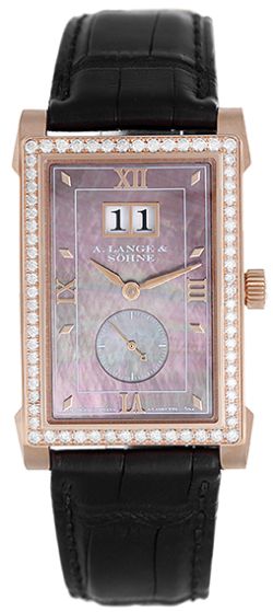 A. Lange & Sohne Cabaret 18k Rose Gold & Diamond Unisex 