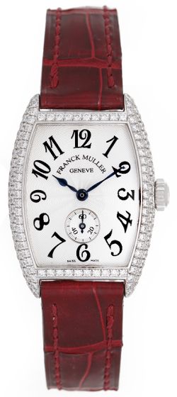 Franck Muller Cintree Curvex Ladies Diamond Watch 1750S6D
