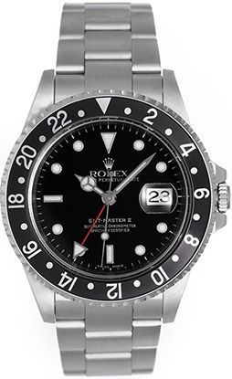 Rolex GMT-Master II Men's Stainless Steel Watch 16710