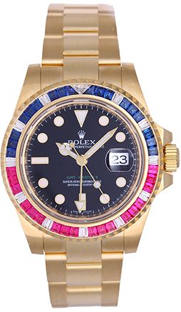 Rolex GMT - Master II Sapphire, Ruby, Diamond Watch 116748