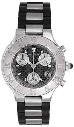 Cartier Chronoscaph Men's  Chronograph Watch W10125U2 