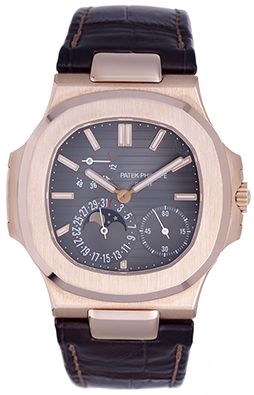 Patek Philippe Nautilus Men's 18k Rose Gold Watch 5712R 