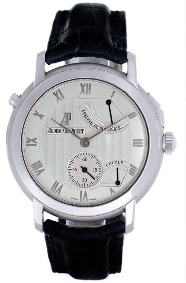 Audemars Piguet Jules Audemars Grande Sonnerie Carillon Dynamographe Minute Repeater Men's Platinum Watch