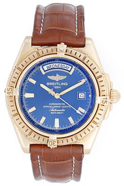 Breitling Windrider Headwind Special Edition 18k Yellow Gold 