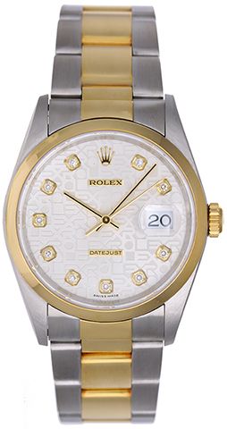 Rolex Datejust Men's 2-Tone Watch 16203