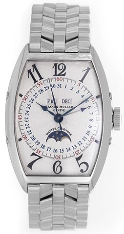 Franck Muller Master Calendar 18k White Gold Men's Watch 