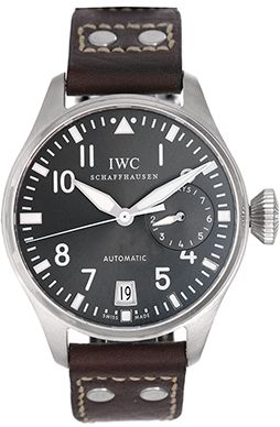 IWC Big Pilot 18k White Gold Men's Watch IW500402