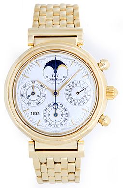 IWC Da Vinci  Perpetual Calendar Chronograph IW 3751 Watch 