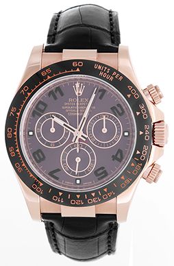 Rolex Cosmograph Daytona Men's Rose Gold Watch 116515