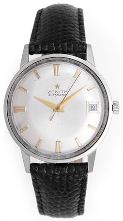 Zenith Men's Stainless Steel Automatic Winding Watch