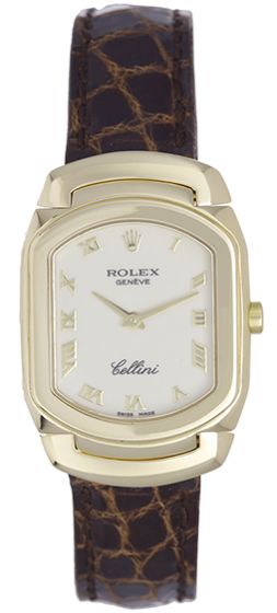 Rolex Cellini Ladies 18k Yellow Gold Watch 6631/8