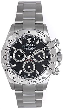 Rolex Cosmograph Daytona Steel Chronograph Watch 116520 