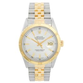 Rolex Turnograph 2-Tone Watch 16253 Thunderbird Bezel