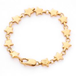 Tiffany gold link bracelet deals