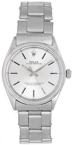 Rolex Oyster Perpetual Stainless Steel Mod. 1002 Ca 1960's 