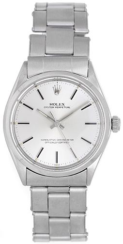 Rute bjærgning Klæbrig Rolex Oyster Perpetual Stainless Steel Mod. 1002 Ca 1960's