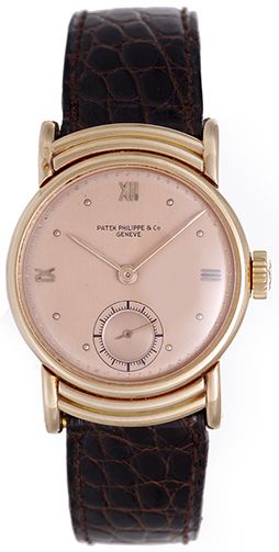 Vintage 1940's Patek Philippe 18k Rose Gold Watch Ref. 1398 